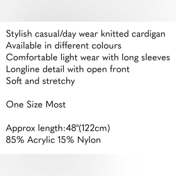 💚 HOLD FOR TANYA 💚Stylish Beige and Kelly Green Women's Cardigan  Item NWOT - Picture 6 of 7